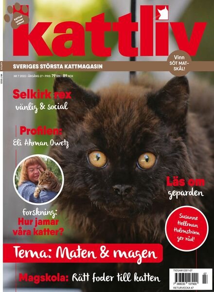 Kattliv – oktober 2022 Cover