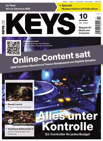 KEYS – Oktober 2022 Cover