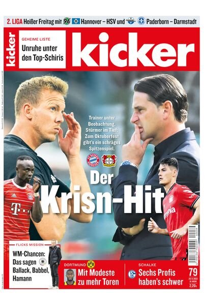Kicker – 29 September 2022 Cover