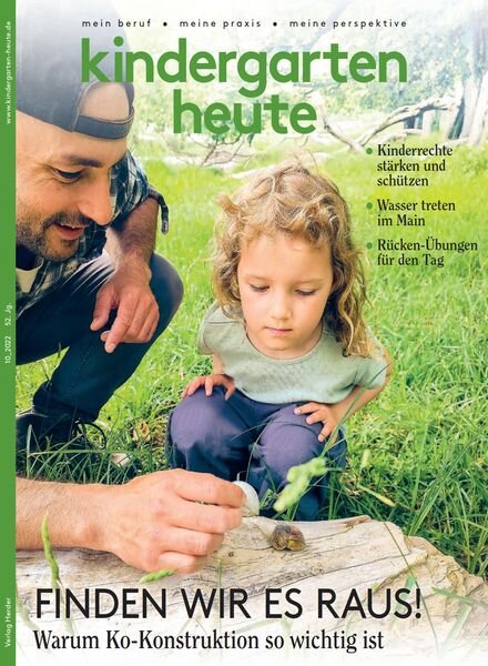 Kindergarten Heute – Oktober 2022 Cover