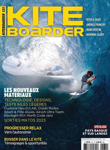 Kiteboarder – octobre 2022 Cover