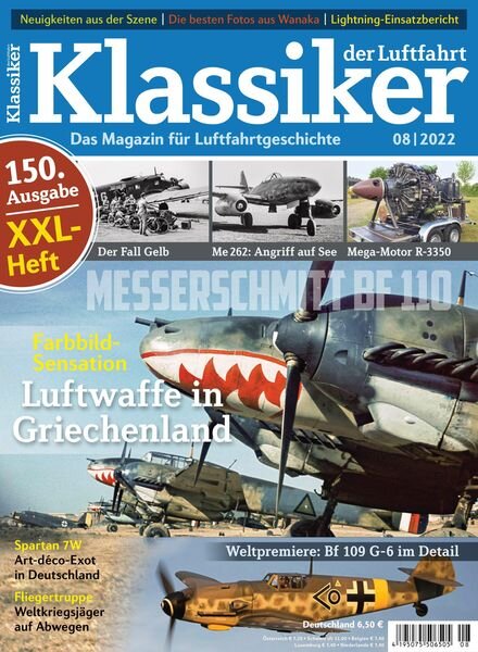 Klassiker der Luftfahrt – Oktober 2022 Cover