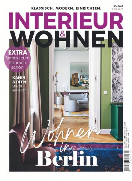 KLASSISCH WOHNEN – Oktober 2022 Cover