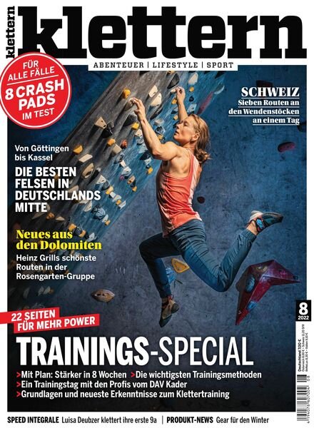 klettern – 18 Oktober 2022 Cover
