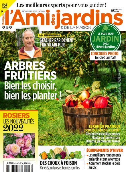 L’Ami des Jardins – novembre 2022 Cover