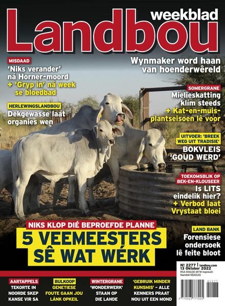 Landbouweekblad – 13 Oktober 2022 Cover