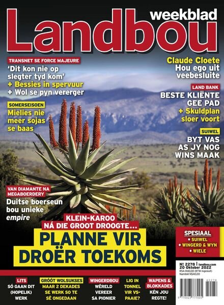 Landbouweekblad – 20 Oktober 2022 Cover