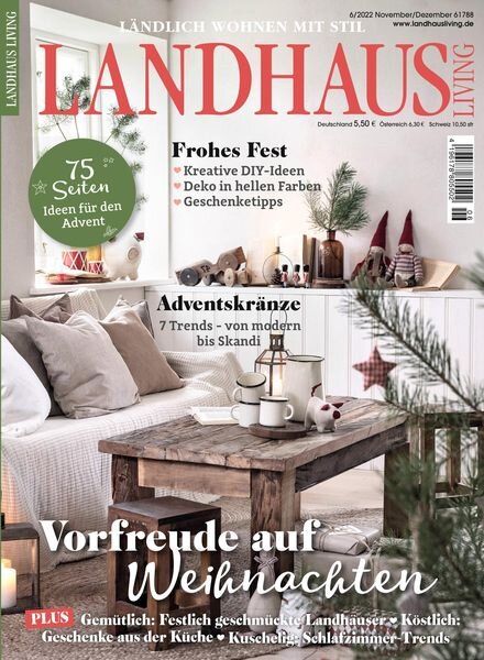 LANDHAUS LIVING – Oktober 2022 Cover