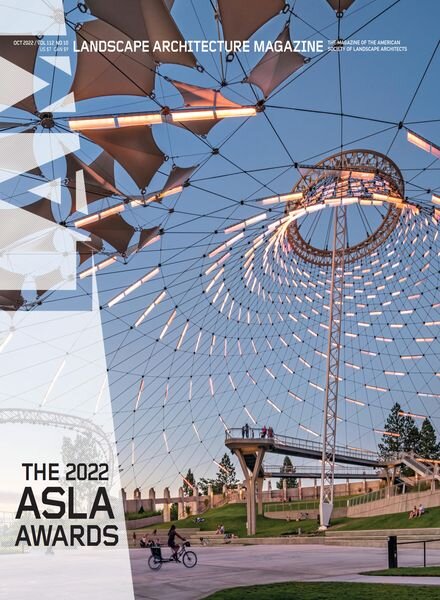 Landscape Architecture Magazine USA – October 2022 Cover