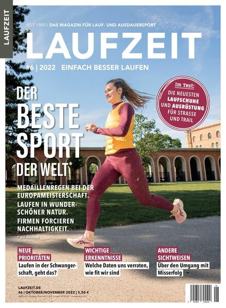 Laufzeit – November 2022 Cover