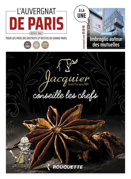 L’Auvergnat de Paris – 06 octobre 2022 Cover