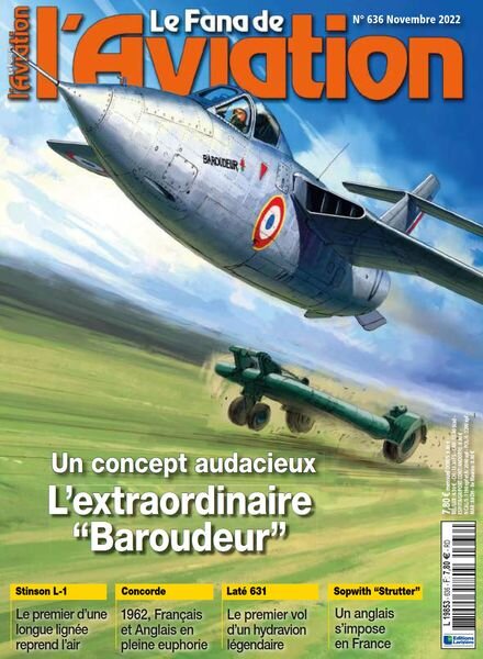 Le Fana de l’Aviation – Novembre 2022 Cover