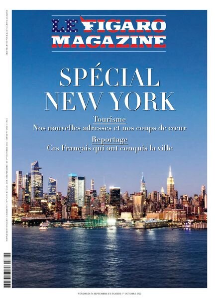 Le Figaro Magazine – 30 Septembre 2022 Cover
