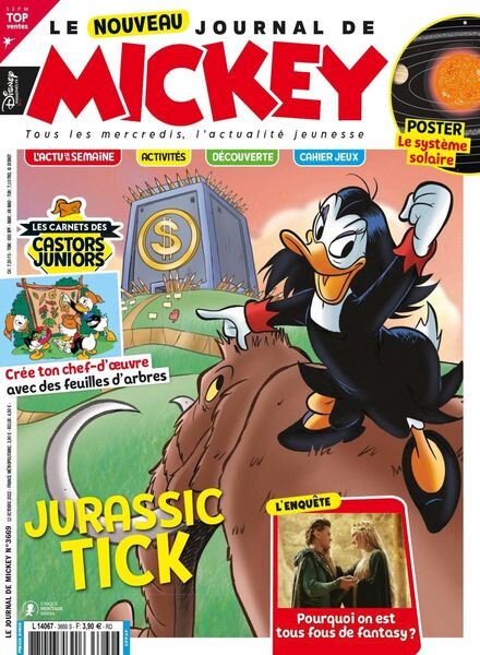 Le Journal de Mickey – 12 octobre 2022 Cover