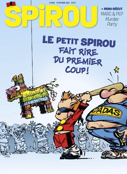 Le Journal de Spirou – 12 Octobre 2022 Cover