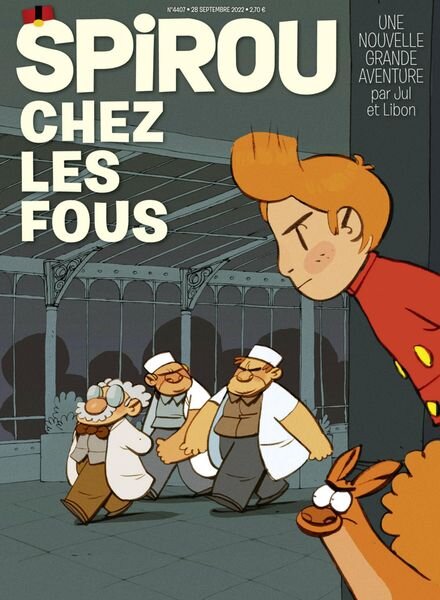 Le Journal de Spirou – 28 Septembre 2022 Cover