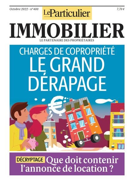Le Particulier Immobilier – Octobre 2022 Cover