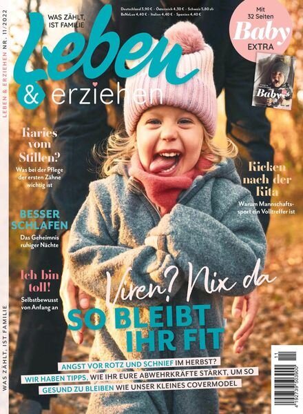 Leben & Erziehen – November 2022 Cover