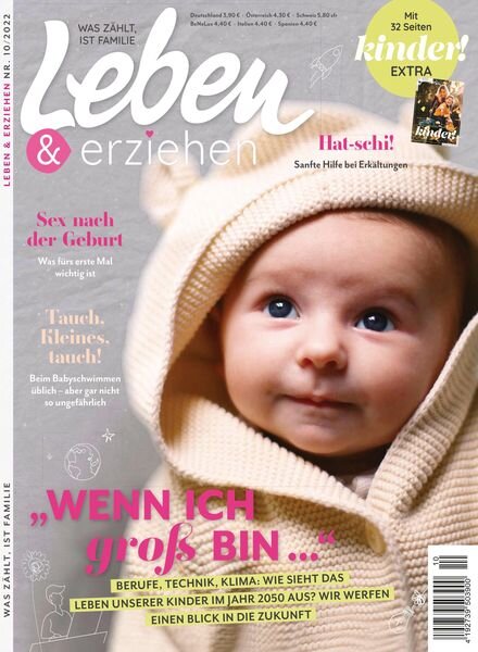 Leben & Erziehen – Oktober 2022 Cover