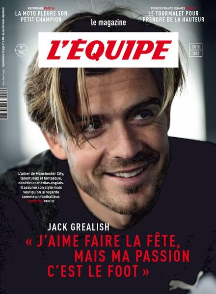 L’Equipe Magazine – 29 Octobre 2022 Cover