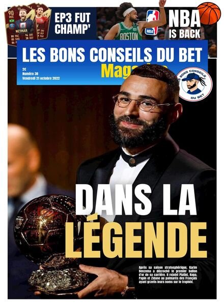 Les Bons Conseils du Bet Magazine – 21 octobre 2022 Cover