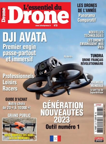 L’essentiel du drone – septembre 2022 Cover