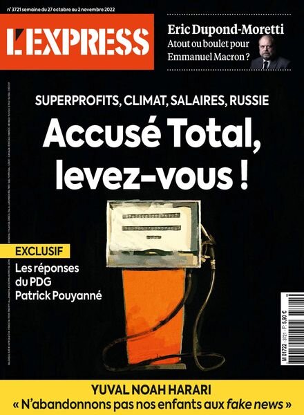 L’Express – 27 octobre 2022 Cover