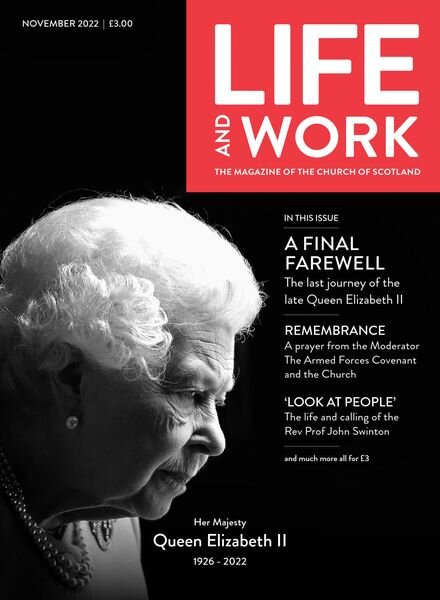 Life and Work – November 2022 Cover