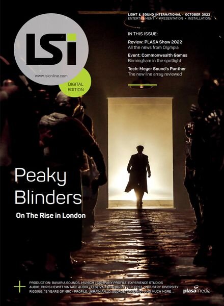 Light & Sound International – October 2022 Cover