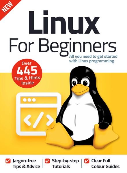 Linux For Beginners – October 2022 Cover