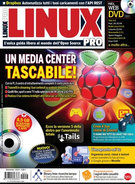 Linux Pro – Giugno-Luglio 2022 Cover