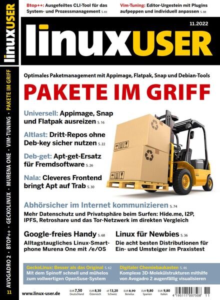 LinuxUser – November 2022 Cover