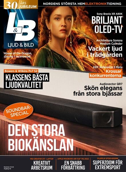 Ljud & Bild – oktober 2022 Cover