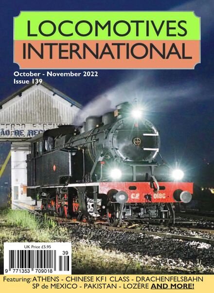 Locomotives International – Issue 139 – October-November 2022 Cover