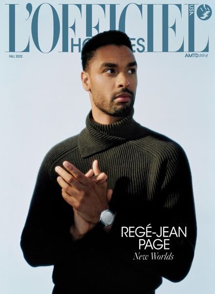 L’OFFICIEL HOMMES USA – October 2022 Cover