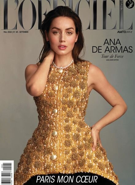 L’Officiel Italia – Settembre 2022 Cover