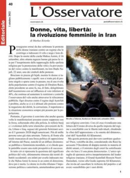 L’Osservatore – 01 ottobre 2022