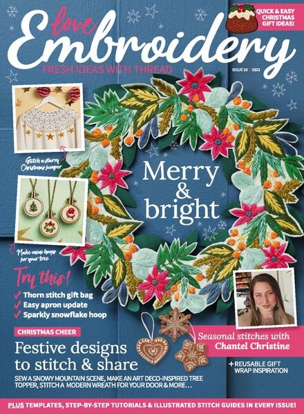 Love Embroidery – October 2022 Cover