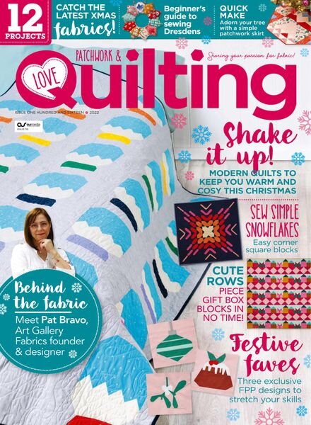 Love Patchwork & Quilting – 10 September 2022 Cover