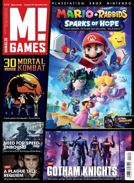 M! GAMES – Oktober 2022 Cover
