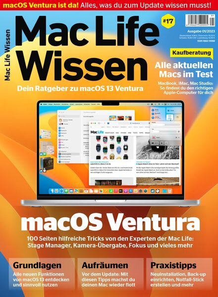 Mac Life Wissen Magazin – Januar 2023 Cover
