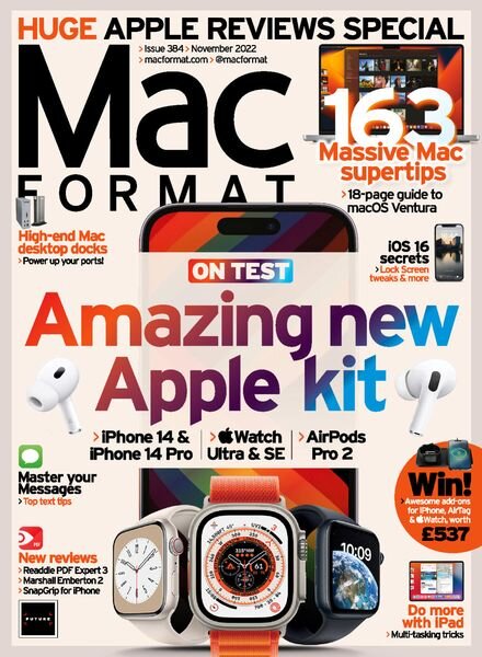 MacFormat UK – November 2022 Cover