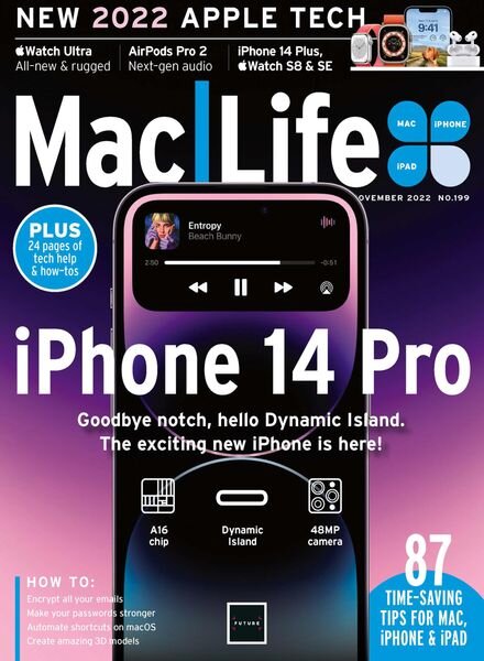 MacLife UK – November 2022 Cover