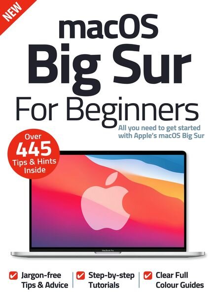 macOS Big Sur For Beginners – October 2022 Cover