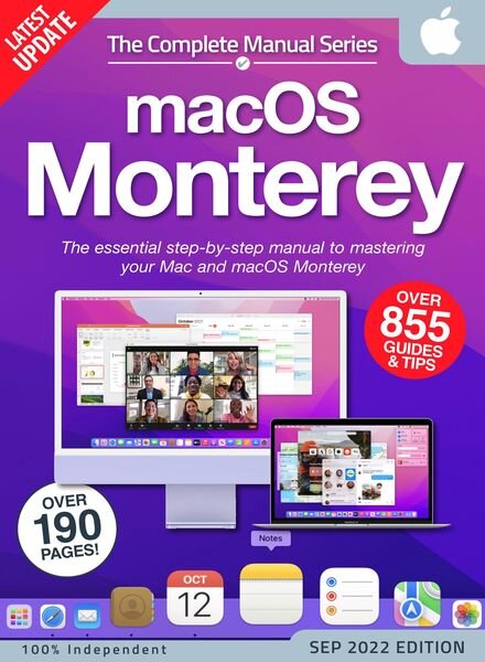macOS Monterey The Complete Manual – September 2022 Cover