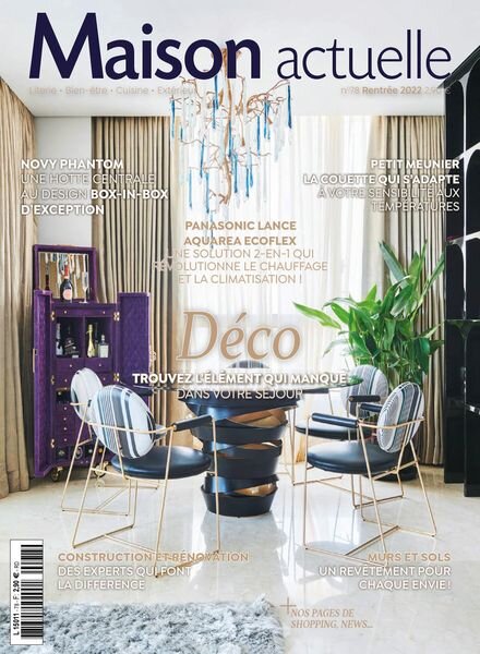 Maison Actuelle – Rentree 2022 Cover