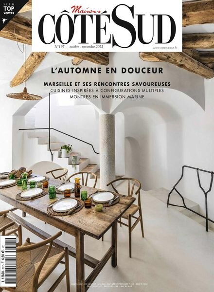 Maisons Cote Sud – octobre-novembre 2022 Cover