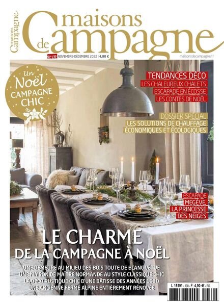 Maisons de Campagne – octobre 2022 Cover