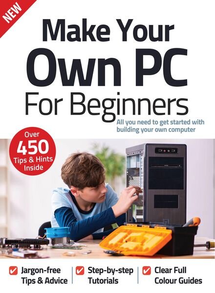 Make Your Own PC For Beginners – 09 October 2022 Cover