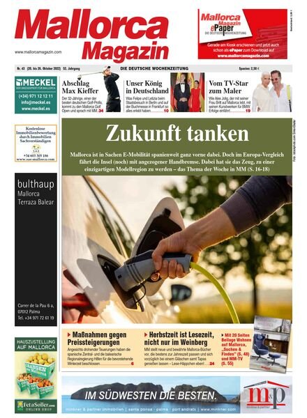 Mallorca Magazin – 20 Oktober 2022 Cover